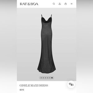 Rat & Boa - Gisele Maxi Dress (M)